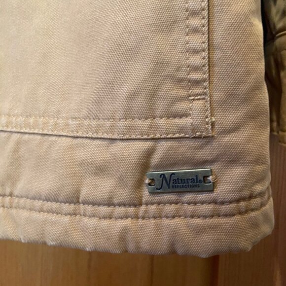 Cabela's Natural Reflections Women's Tan Chore Utility Jacket Coat NWT Sz Medium - Picture 2 of 5